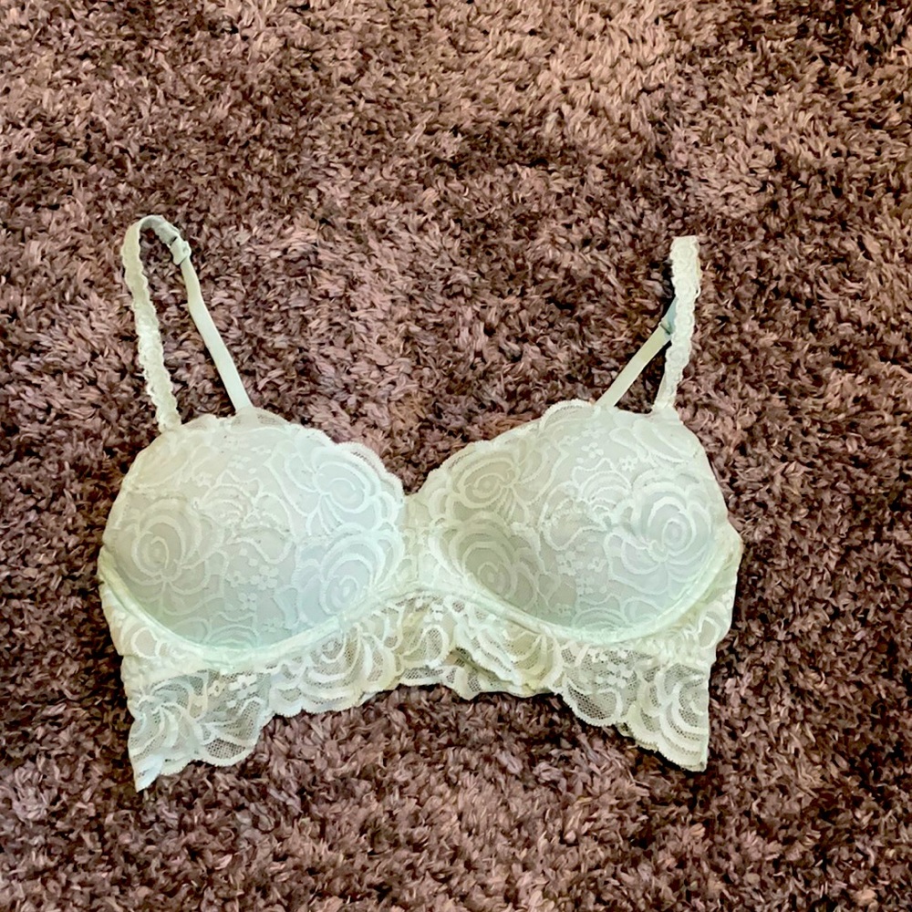 VS PINK baby blue bralette